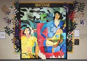 New Student Art Mural at the District Office