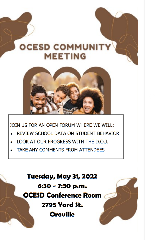 OCESD Community Meeting Flyer Link: https://5il.co/1b5s4  Spanish Link: https://5il.co/1b5s5  Hmong Link: https://5il.co/1b5s6