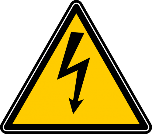 Electricity Sign