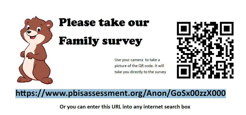 Image of Ophir Gopher and link to family survey