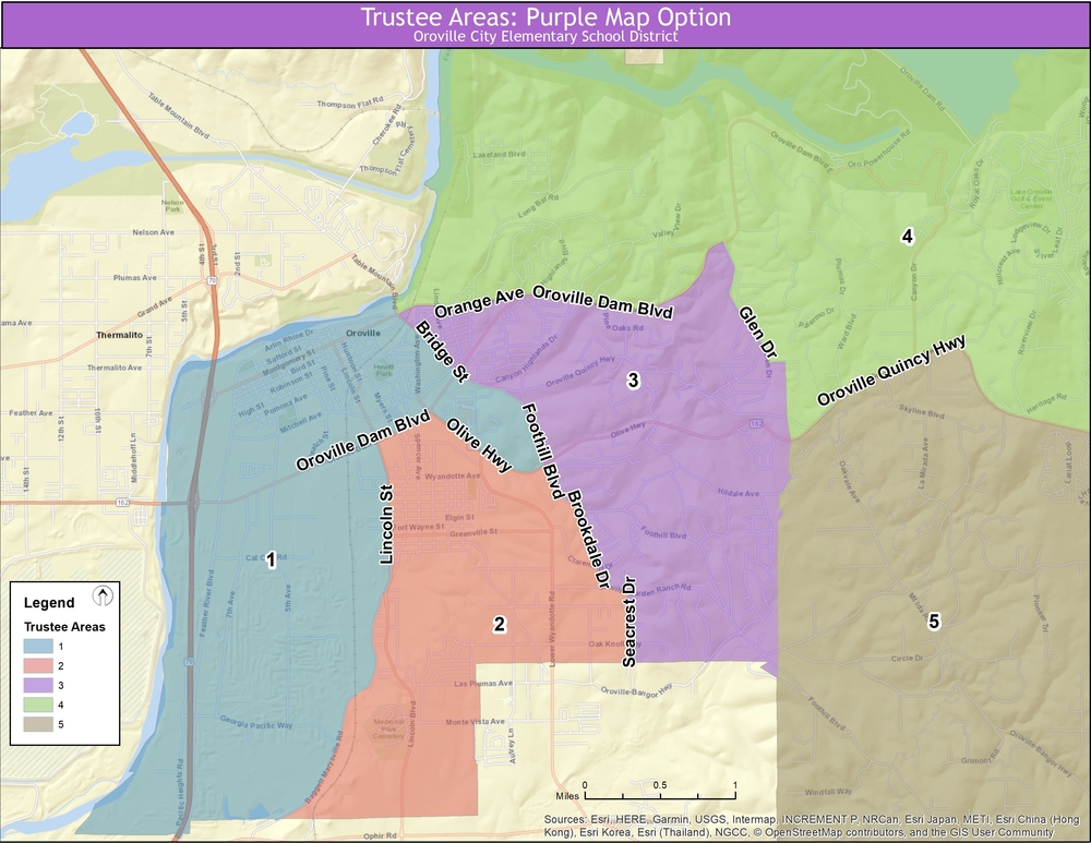 Map of Trustee Area