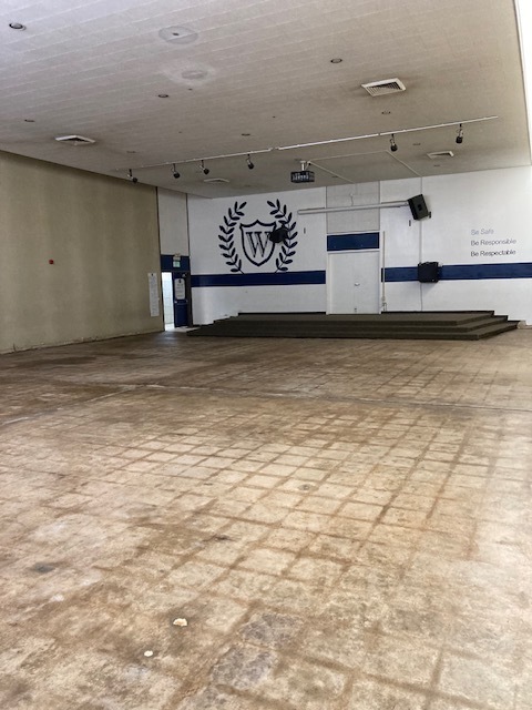 MultiPurpose Room with Flooring Removed